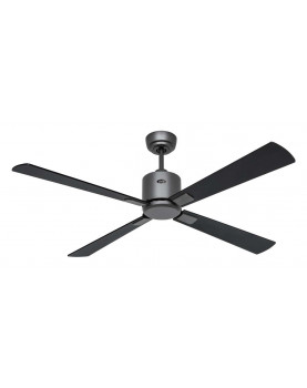 ventilador techo DC con asps de madera oscuras