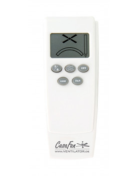 mando ventilador de techo CasaFan 513281 ECO ELEMENTS 132 blanco o gris claro/blanco