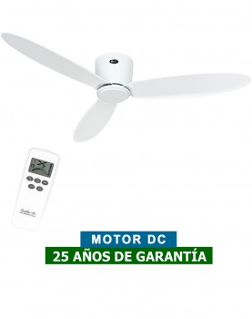 CasaFan Ventilador de Techo Energiespar con Mando a Distancia Eco Volare 116CM Cromo / 