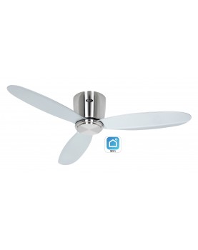 Ventilador de techo CasaFan 311280 ECO PLANO II 112cm plata Wi-Fi