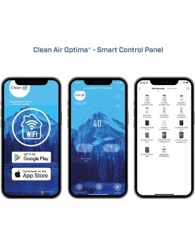aplicación móvil de clean air optima