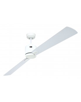 ventilador con 2 aspas color plata