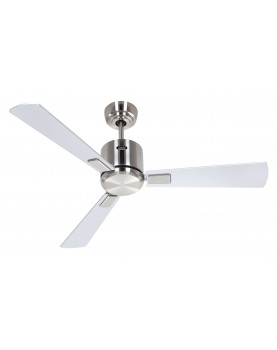 ventilador de techo plata con 3 aspas y wifi