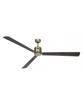 ventilador con 3 aspas color nogal
