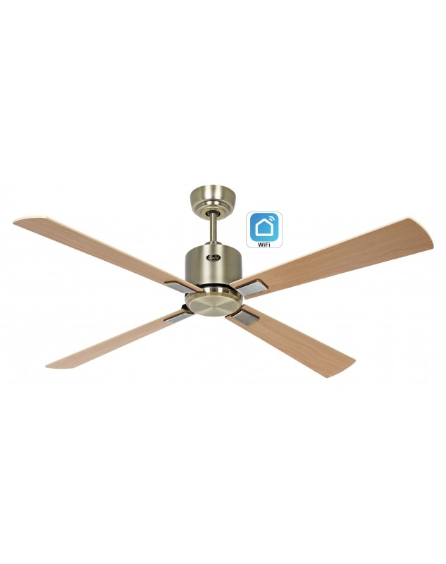 ventilador de techo con 4 aspas arce