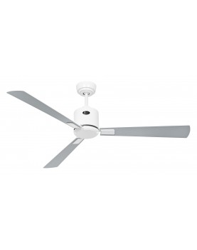 ventilador de techo con 3 aspas color gris