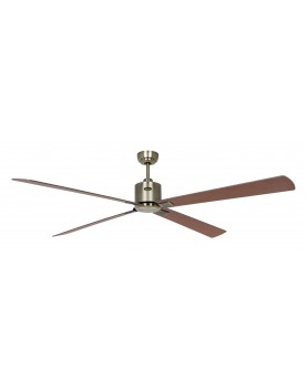 ventilador con 4 aspas color cereza