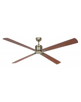 ventilador con 4 aspas color cereza