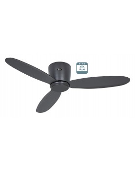 Ventilador para techos bajos negro 3112841 ECO PLANO II