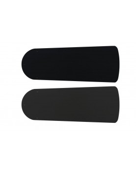 Set de aspas FLAT 103-III lacado negro/grafito
