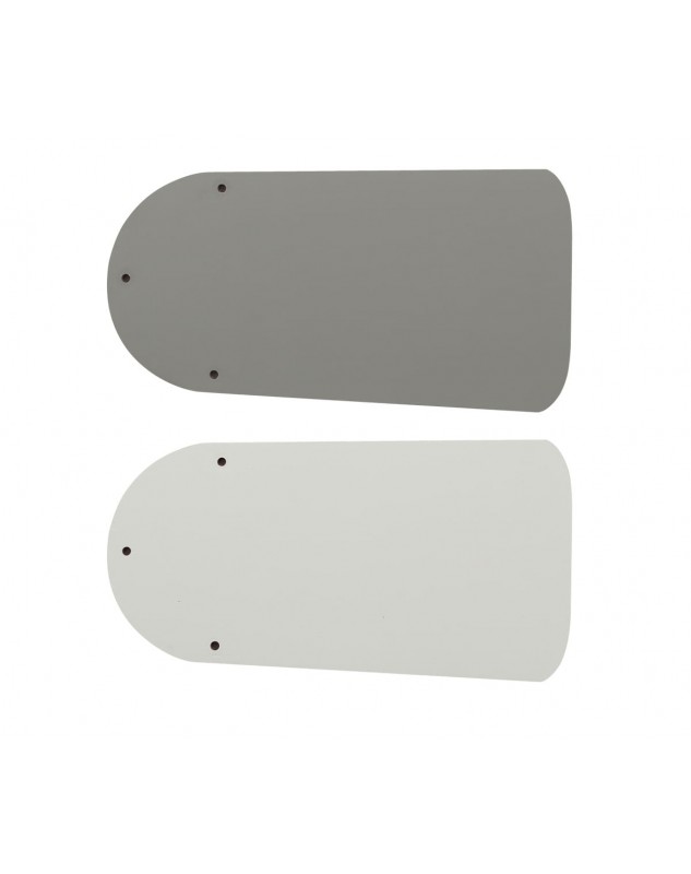 Set de aspas FLAT 75-III blanco/gris claro