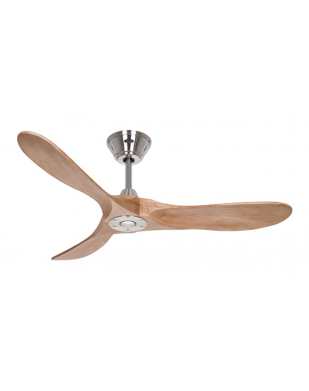 Ventilador de techo CasaFan 312223 ECO GENUINO 122cm cromo cepillado/roble medio