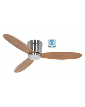 Ventilador de techo CasaFan 311300W ECO PLANO II 112cm roble natural Wi-Fi