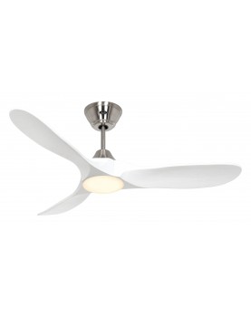Ventilador de techo CasaFan 312263 ECO GENUINO-L con luz 122cm blanco mate