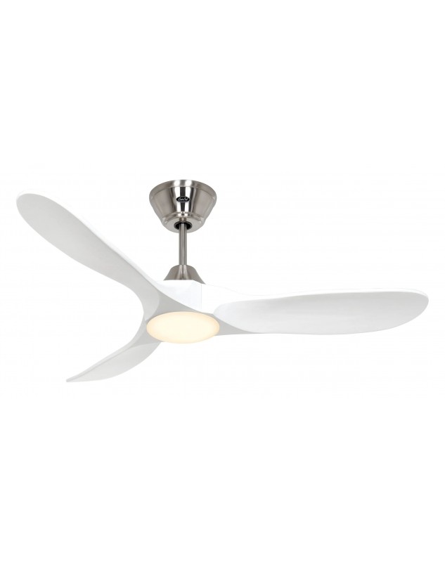 Ventilador de techo CasaFan 312263 ECO GENUINO-L con luz 122cm blanco mate