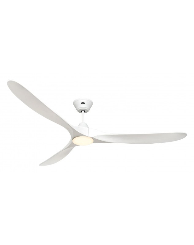 Ventilador de techo CasaFan 318077 ECO GENUINO-L con luz 180cm aspas blanco motor blanco Ventilador de techo CasaFan 318077 ECO GENUINO-L con luz 180cm aspas blanco motor blanco