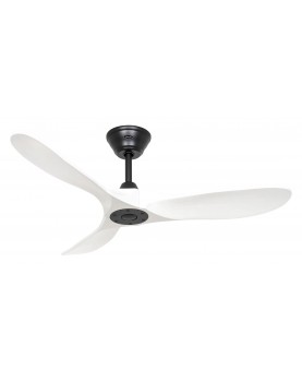 Ventilador de techo CasaFan 312230 ECO GENUINO 122cm motor negro mate/aspas blanco