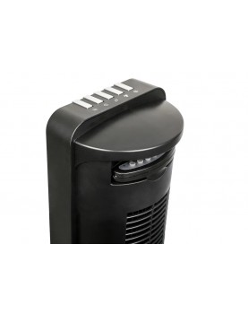 control remoto guardado en ventilador de torre