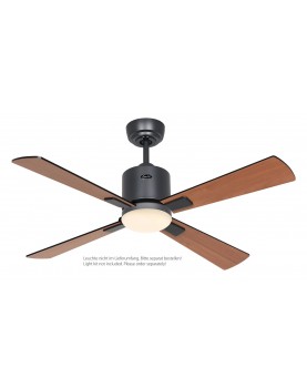 Ventilador de techo CasaFan 9521011 ECO NEO III 103cm motor gris basalto / aspas reversibles teca con luz