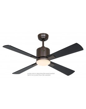 Ventilador de techo CasaFan 9491011 ECO NEO III 103cm motor bronce / aspas negro con luz
