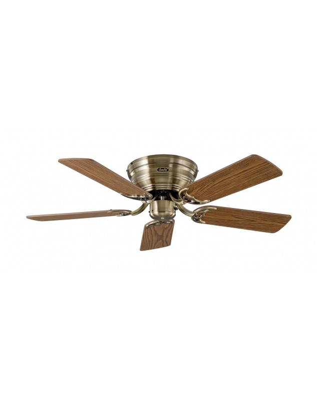 Ventilador de techo CasaFan CLASSIC FLAT 103-III MA-EA/BU latón/roble y haya