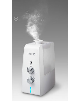 Humidificador de aire con ionizador Clean Air Optima CA-602 elimina los iones positivos que alteran nuestro día.