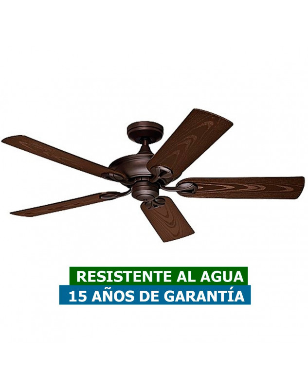 Susurro Susceptibles a en voz alta Ventilador de techo de exteriores Hunter MARIBEL blanco | Gavri.es