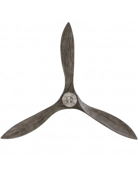 Ventilador de techo CasaFan 313220 Eco Airscrew madera maciza color gris envejecido forma de hélice