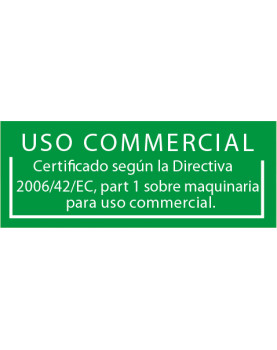 Certificados para uso comercial bajo la Directiva 2006/42/CE