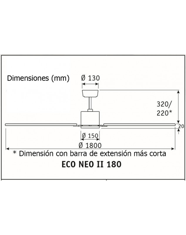 Comprar Ventiladores de Techo Sin Luz | Gavri.es
