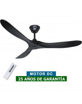 Ventilador de techo ECO GENUINO Negro mate