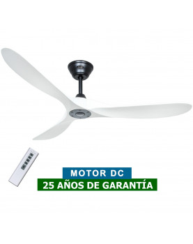 ventilador de techo blanco con forma aerodinamica CasaFan Eco Genuino  315226