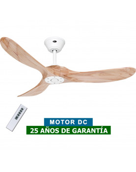 Ventilador de techo CasaFan 312219 ECO GENUINO 122cm madera natural/blanco
