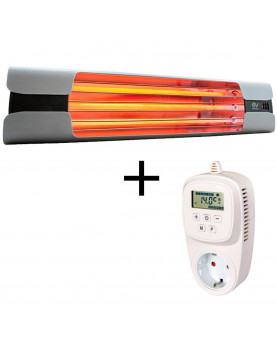 calefactor halógeno con termostato