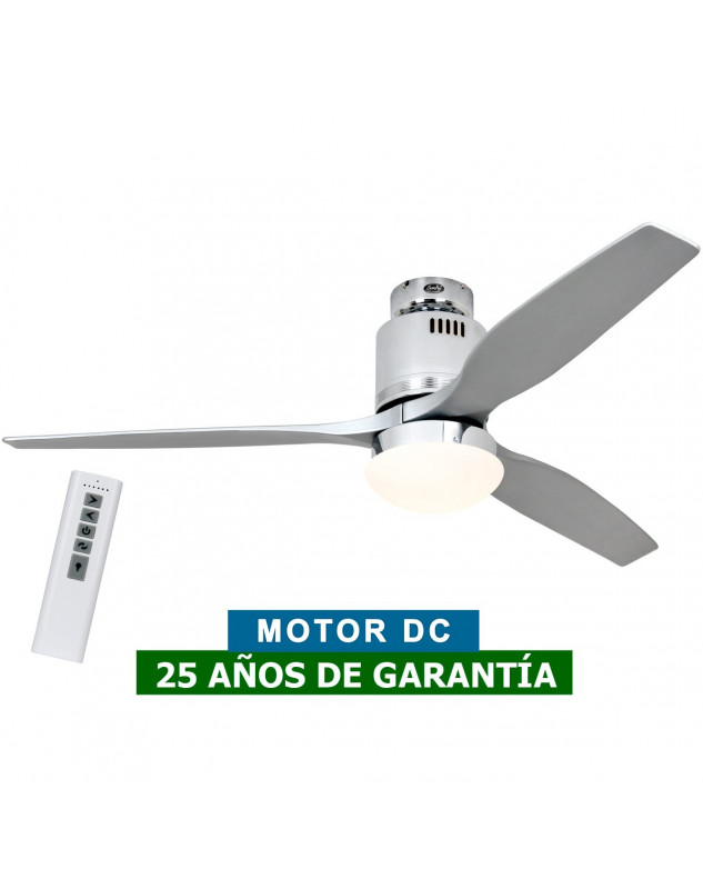ventilador para techos bajos DC con mando