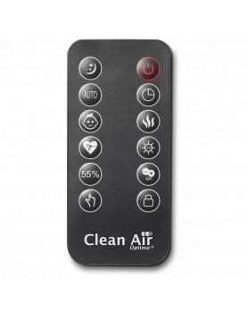 mando a distancia del humidificador con aromaterapia Clean Air Optima CA-607 negro