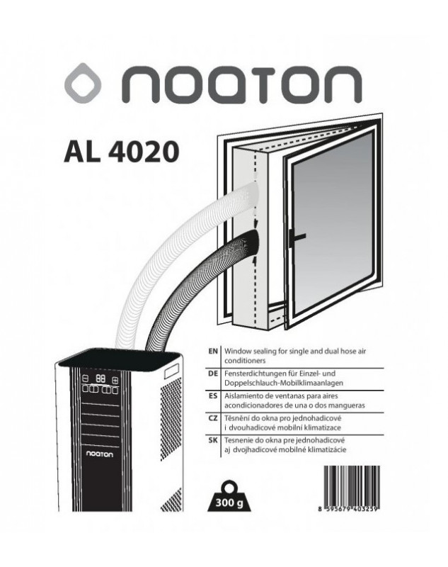 Sentirse mal metano máquina Aislamiento de ventanas para aires acondicionados de dos tubos Noaton AL  4020 | Gavri.es