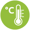 Indicador de temperatura del humidificador Clean Air Optima CA-603
