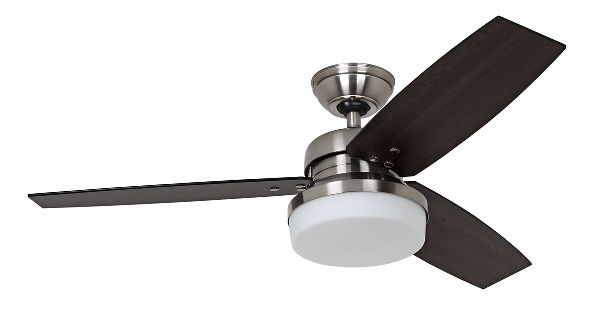 Ventilador de techo Hunter 50621 GALILEO roble o nogal Ventilador de techo con luz Hunter 50610 KOHALA BAY negro